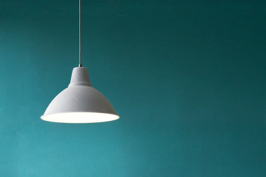 Enamel Pendant Light